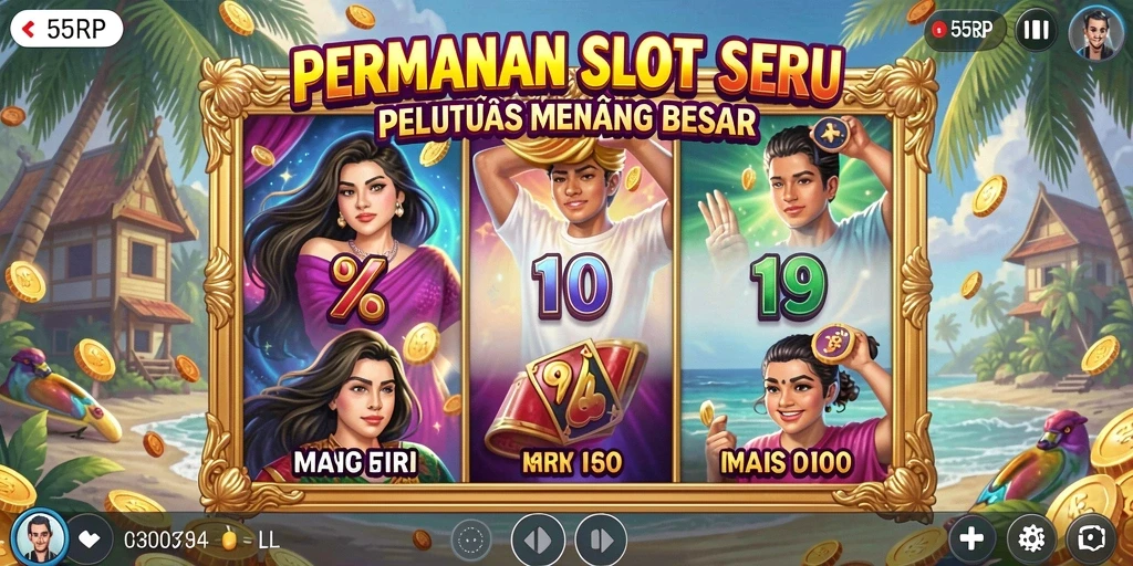 Gameplay seru dengan grafis menarik di 55RP.