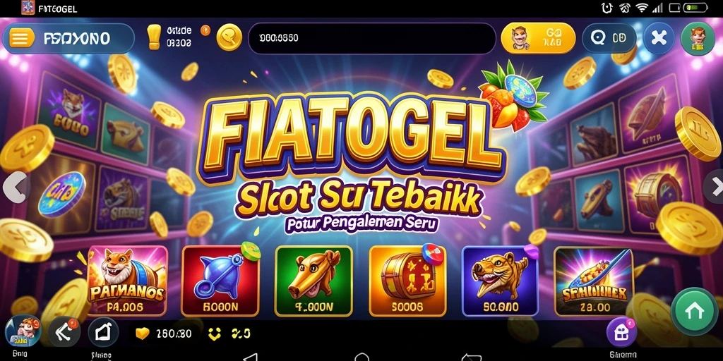 Tampilan gameplay menarik dari permainan Slot FIATOGEL.