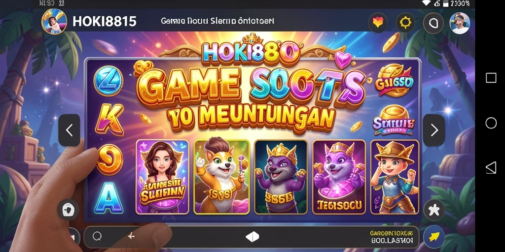 Tampilan menarik dari gameplay HOKI8815 yang seru dan menghibur.