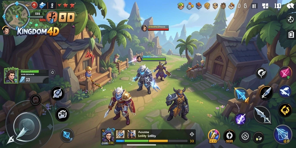 Tampilan menarik dari KINGDOM4D yang memudahkan pengguna.