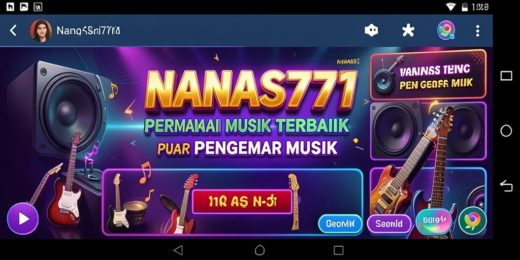 Tampilan gameplay NANAS777 yang seru dan interaktif.