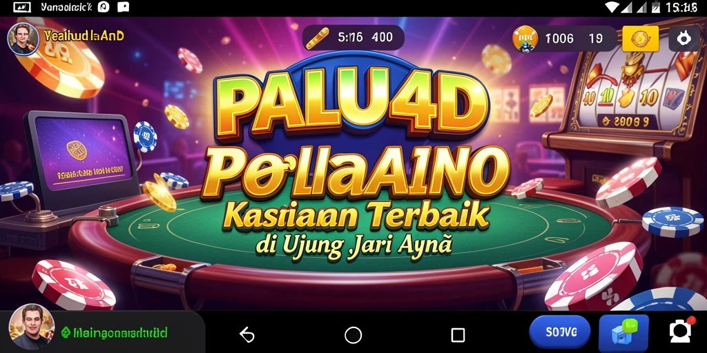 Tampilan menarik dari gameplay kasino PALU4D yang penuh aksi.