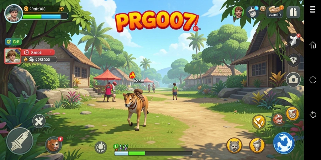 Tampilan gameplay PRG007 yang menarik dan interaktif.