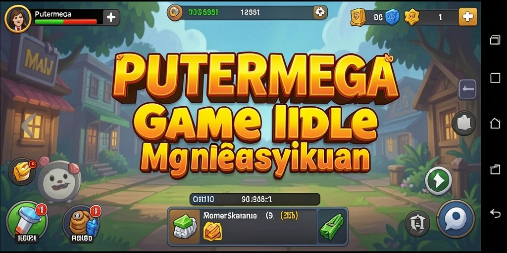 Tangkapan layar gameplay PUTERMEGA menampilkan pengalaman Idle yang menarik.