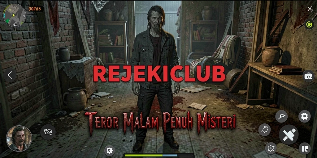Tampilan gameplay yang menegangkan dari REJEKICLUB.